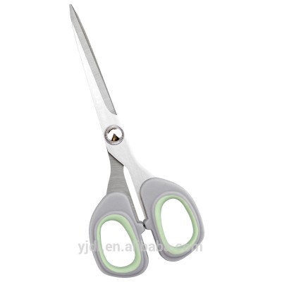 8 inch hot sale good quality Rubber handle office scissors