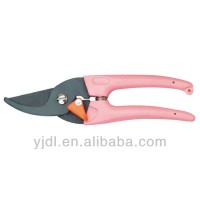 Garden pink handle flower cutting scissors